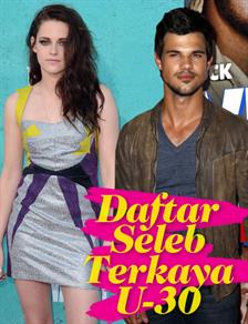 Daftar Seleb Hollywood Terkaya U-30