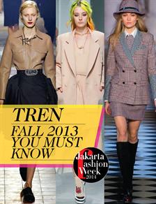 Tren Fall 2013 dari 4 Pusat Mode Dunia
