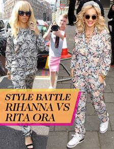 Style Battle: Rihanna VS Rita Ora 