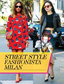 Gaya Fashionista di Milan Fashion Week