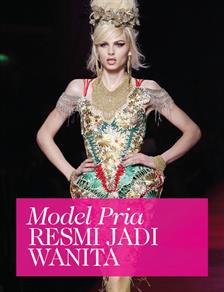 Model Pria Androgyny Kini Seorang Wanita