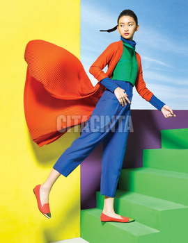 Color-blocking Fashion Style