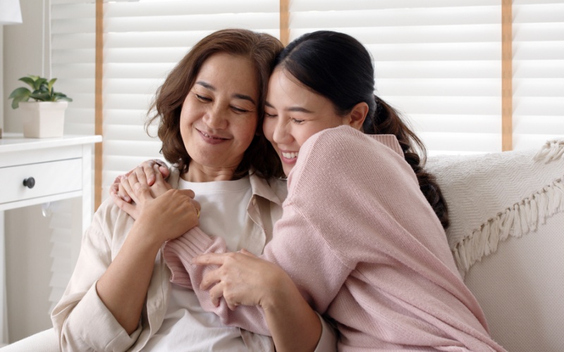 rayakan valentine bersama orang tua
