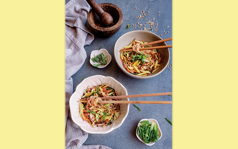 thai shirataki salad