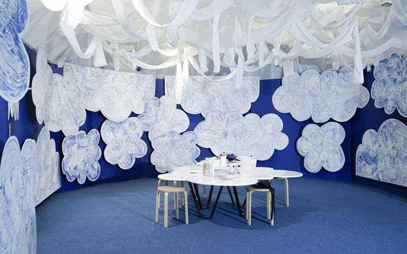 Kelana Biru di Museum MACAN